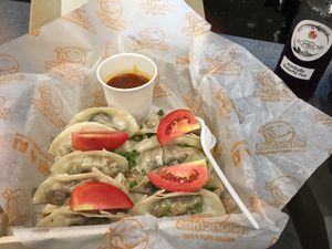 Gyoza at Munchies Tha Phae Gate in Chiang Mai