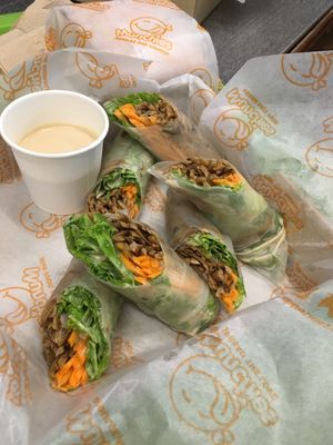 Spring Rolls at Munchies Tha Phae Gate in Chiang Mai