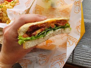 BLT 😋 at Munchies Tha Phae Gate in Chiang Mai