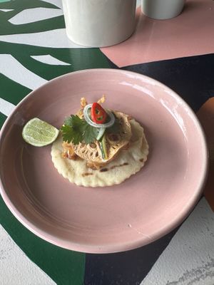 Vegan taco   at Neon Palms in Seminyak