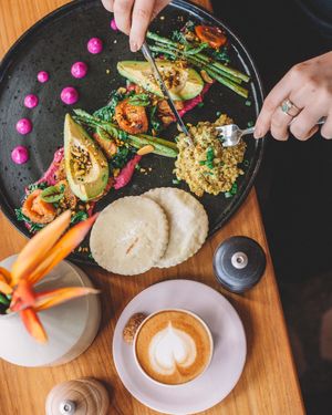 Vegan Breaky Board at Neon Palms in Seminyak
