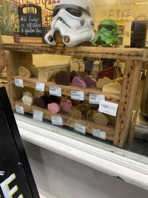 so many options!! at The Fudge Patch in South East London