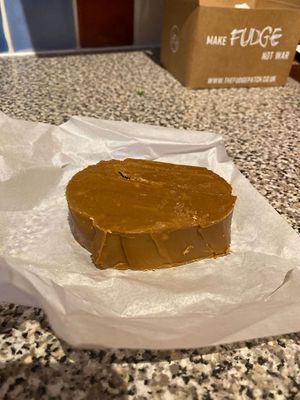 Salted Caramel fudge at The Fudge Patch in South East London