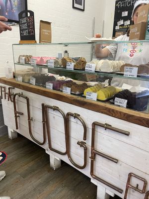 Fudge selection  at The Fudge Patch in South East London