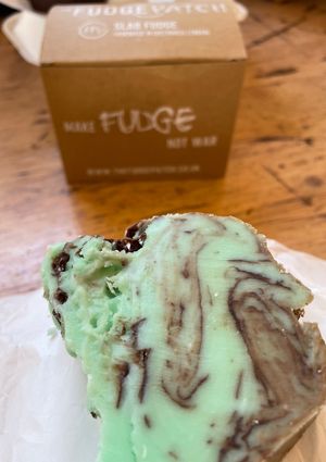 Mint chocolate   at The Fudge Patch in South East London