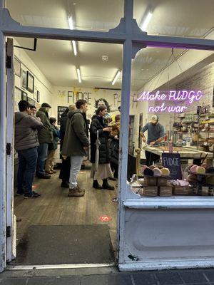   at The Fudge Patch in South East London