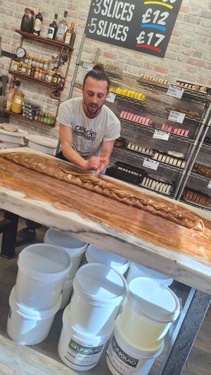 This is how it's made 😯 at The Fudge Patch in South East London