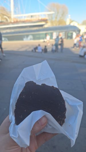 The chocolate sea salt one was definitely my favourite, I was simply delighted by its deliciousness 👌🏻👌🏻👌🏻 at The Fudge Patch in South East London