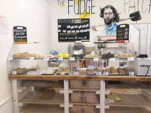 Display at The Fudge Patch in South East London