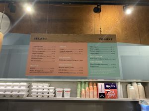 Menu  at Leggenda - Jaffa Port in Tel Aviv