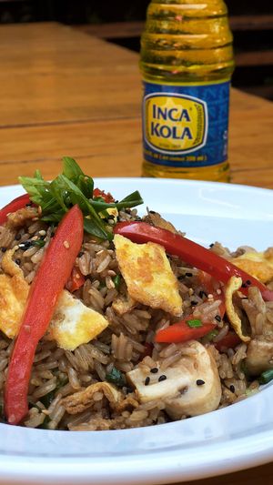 Chaufa Rice! at Lima-Cocina Peruana in San Miguel De Allende