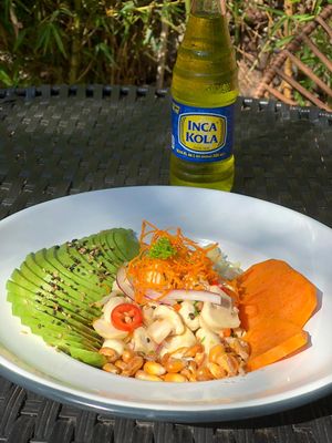 BEST CEVICHE EVER! at Lima-Cocina Peruana in San Miguel De Allende