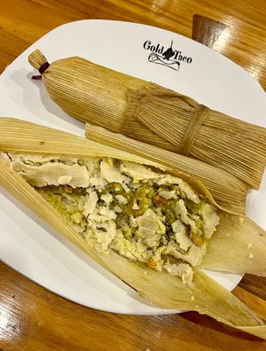 Tamales 🫔  #Veganuary at Gold Taco - Roma Norte in Mexico City