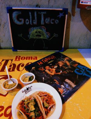 👍🏼 at Gold Taco - Roma Norte in Mexico City