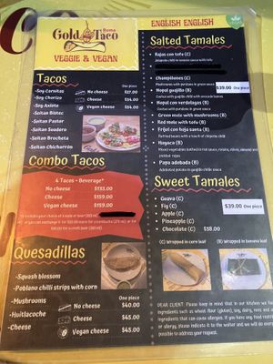   at Gold Taco - Roma Norte in Mexico City