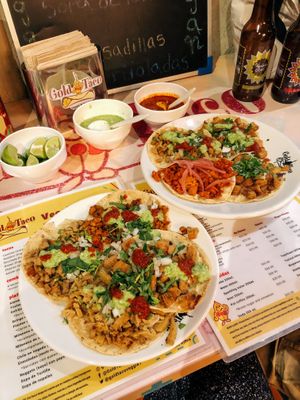 TACOS! at Gold Taco - Roma Norte in Mexico City