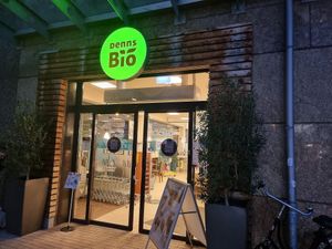 Entrance at denn's Biomarkt in Krefeld
