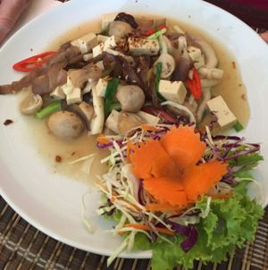 mixed veg n Mushroom  at Taste from Heaven in Chiang Mai