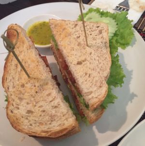 BLT sandwich  at Taste from Heaven in Chiang Mai