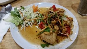 Taste From Heaven salad!  at Taste from Heaven in Chiang Mai