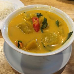 pumpkin curry  at Taste from Heaven in Chiang Mai