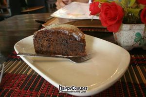 Moist cake at Taste from Heaven in Chiang Mai