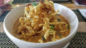 Khao soi at Taste from Heaven in Chiang Mai