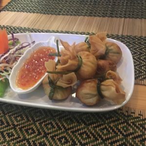 Money bags  at Taste from Heaven in Chiang Mai