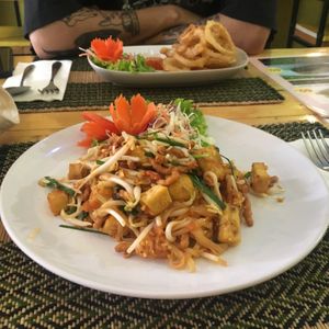 Vegan Pad Thai at Taste from Heaven in Chiang Mai