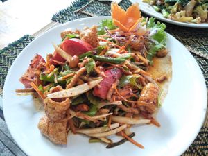 Taste from heaven salad at Taste from Heaven in Chiang Mai