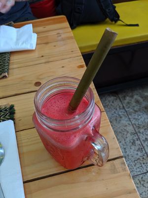 Watermelon juice at Taste from Heaven in Chiang Mai