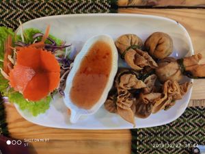 Money bag at Taste from Heaven in Chiang Mai