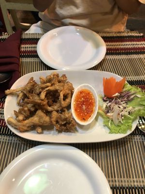 Mushroom fry  at Taste from Heaven in Chiang Mai