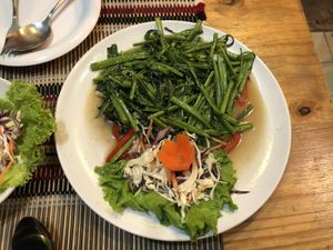 Morning glory at Taste from Heaven in Chiang Mai