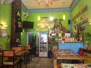 Nice interior  at Taste from Heaven in Chiang Mai