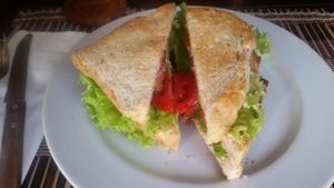 Vegan BLT at Taste from Heaven in Chiang Mai