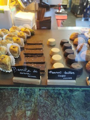 Take away at Couleur Café in Barcelona