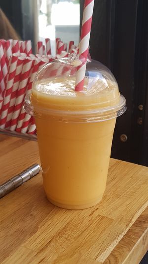 Pineapple Sunset at Falafel Corner in Cardiff