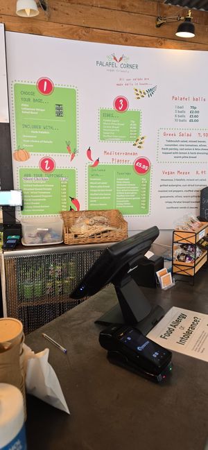  at Falafel Corner in Cardiff