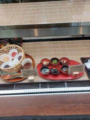 Menu at Ikkyu-an in Kyoto