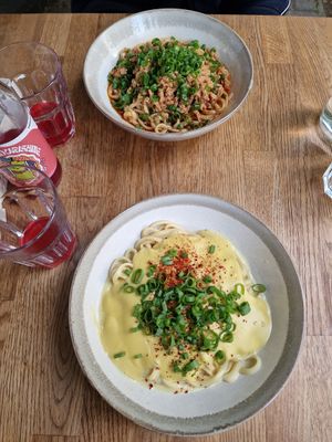 Cheese ramen and ramen for this month at Vegan Ramen Shop - Mokotów in Warsaw