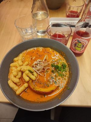 Spicy pumpkin miso at Vegan Ramen Shop - Mokotów in Warsaw