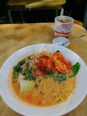 SPICY MISO RAMEN at Vegan Ramen Shop - Mokotów in Warsaw
