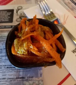 Kimchi at Wok Inn in Blackpool