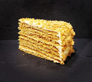 Vegan honey cake at Nora and Nama in North West London