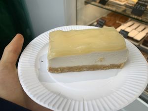 Lemon cheesecake ❤️❤️❤️ at Nora and Nama in North West London