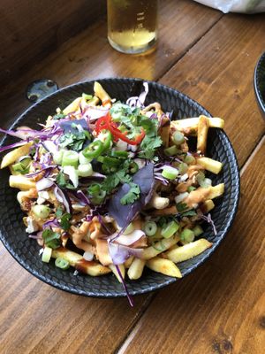 Vietnamese fries  at The Oakwood in Glossop