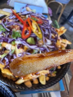 Vietnamese fries  at The Oakwood in Glossop