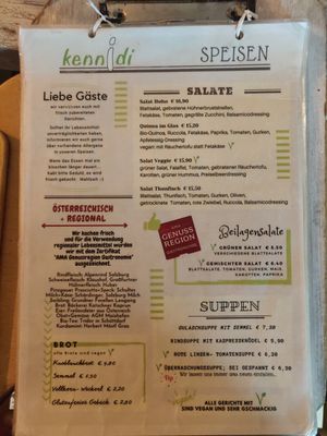  at Cafe & Restaurant Kennidi in Salzburg