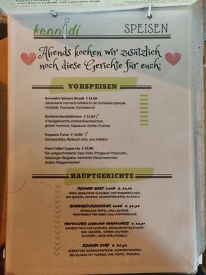  at Cafe & Restaurant Kennidi in Salzburg